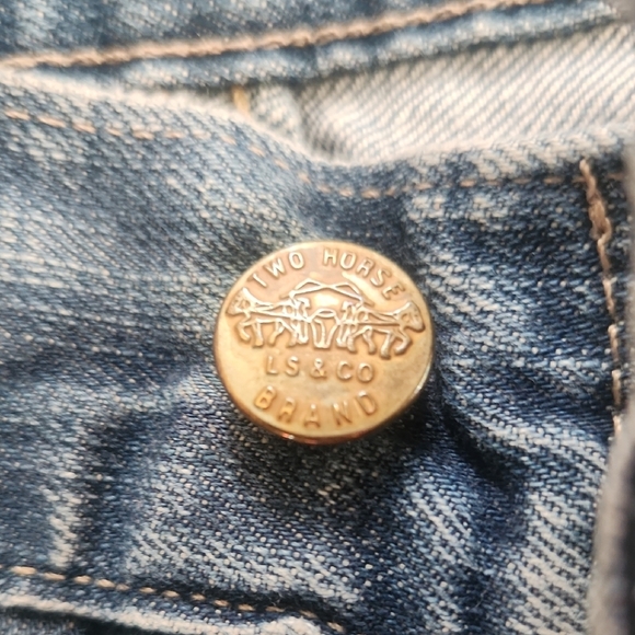 LEVIS Denim Skinny 511 2 Horse Brand 9 Pocket Jeans Mens 32 X 30 - Picture 8 of 8